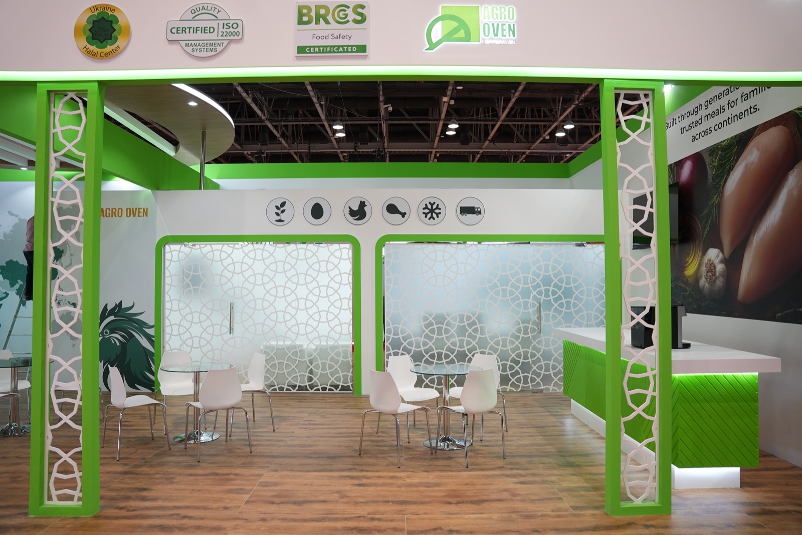 Agro Oven stand detail