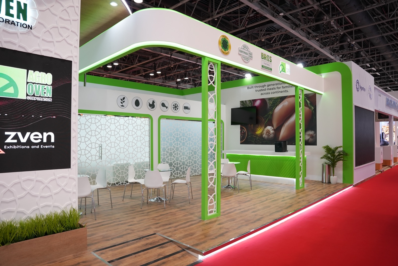 Agro Oven stand detail