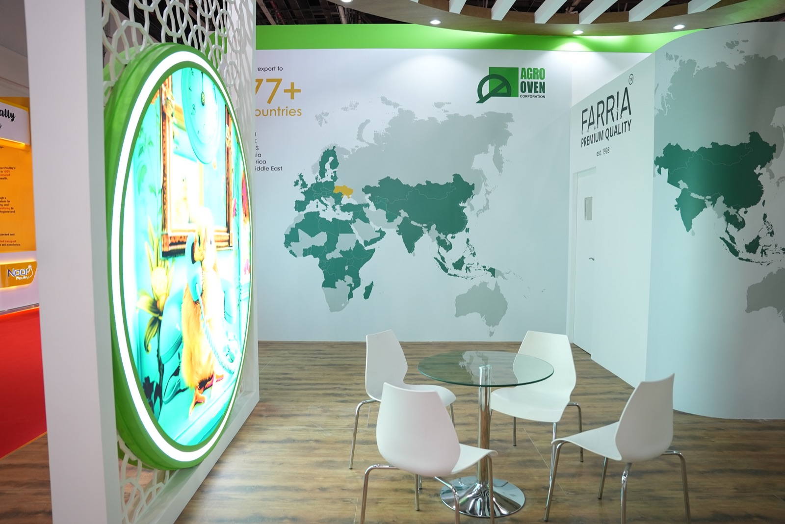 Agro Oven stand interior