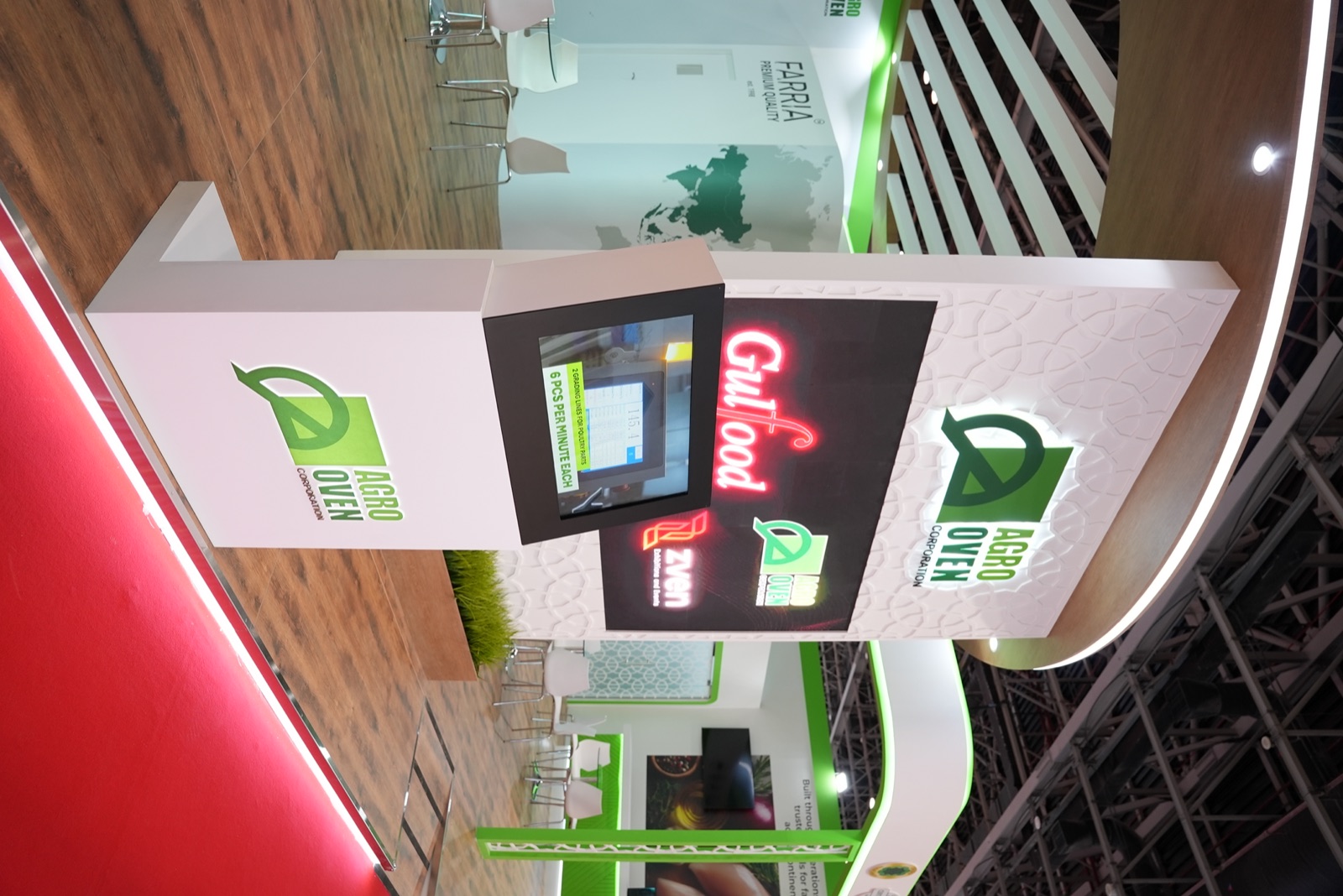 Agro Oven stand detail